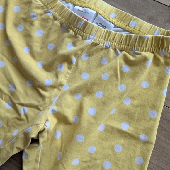 Hanna Andersson Girls Polka Dot Biker Shorts Size 10 - Picture 2 of 5